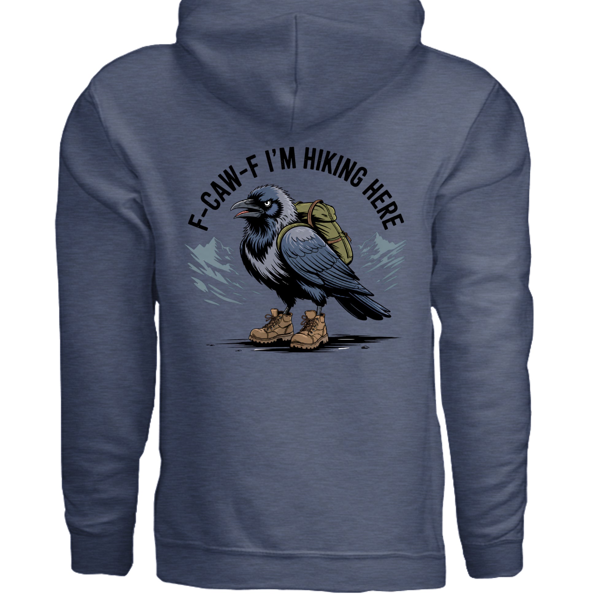 Heather Sport Dark Navy - G185 - BACK
