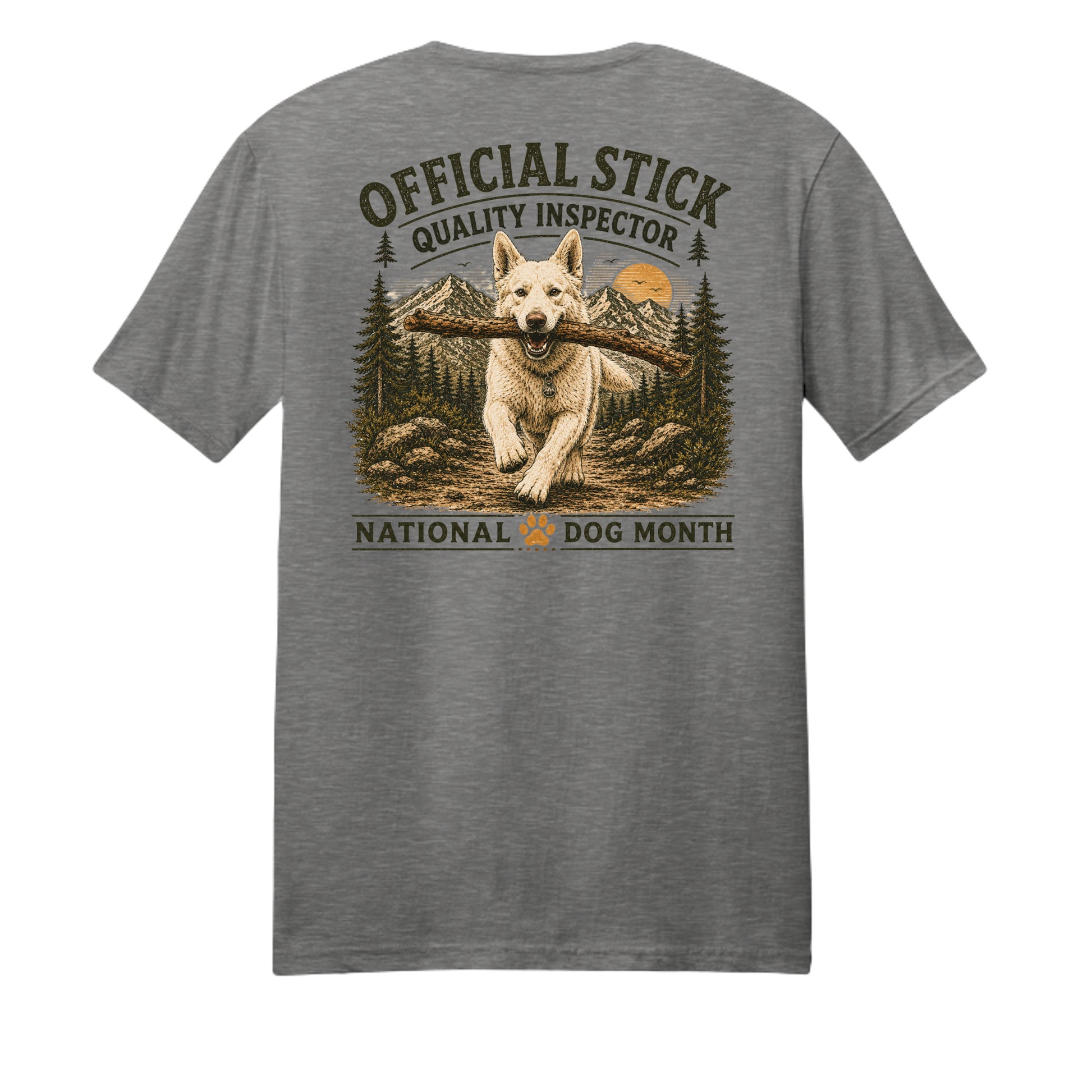 Graphite Heather - PC455 - BACK