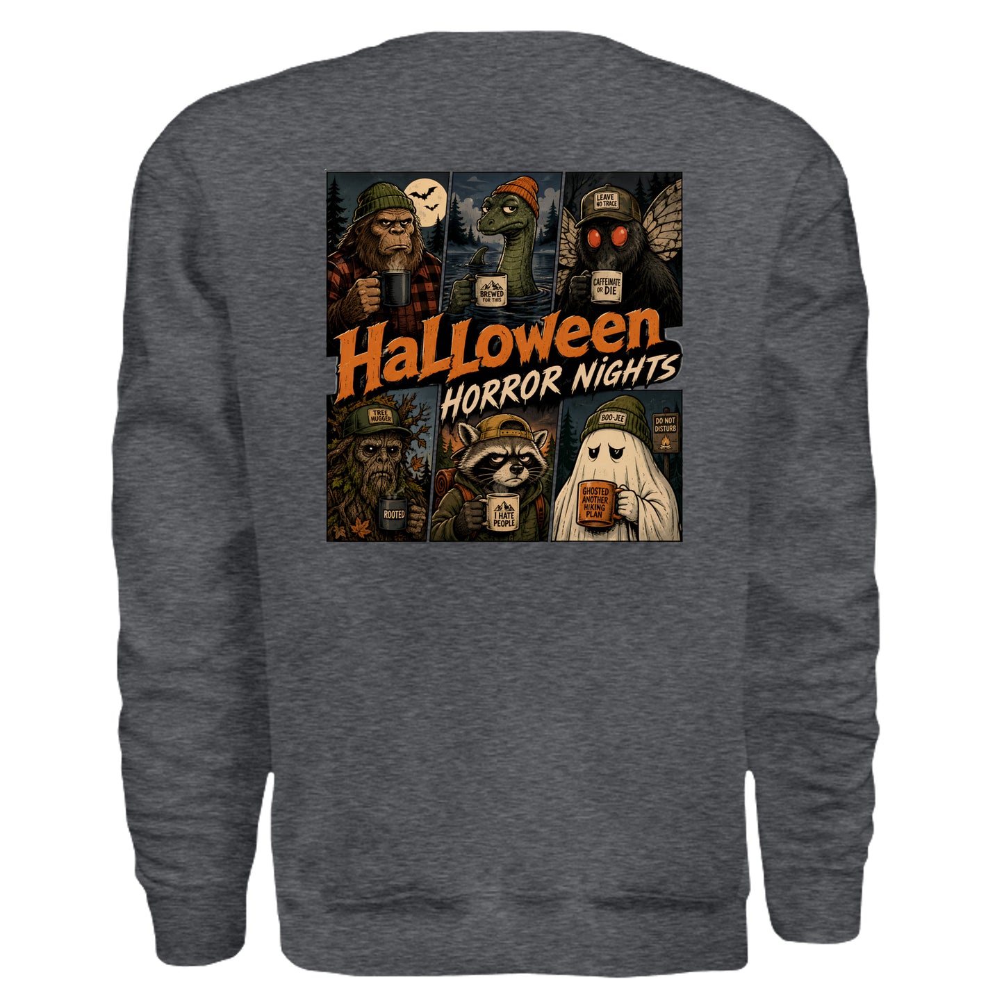 DARK HEATHER - G180 - BACK