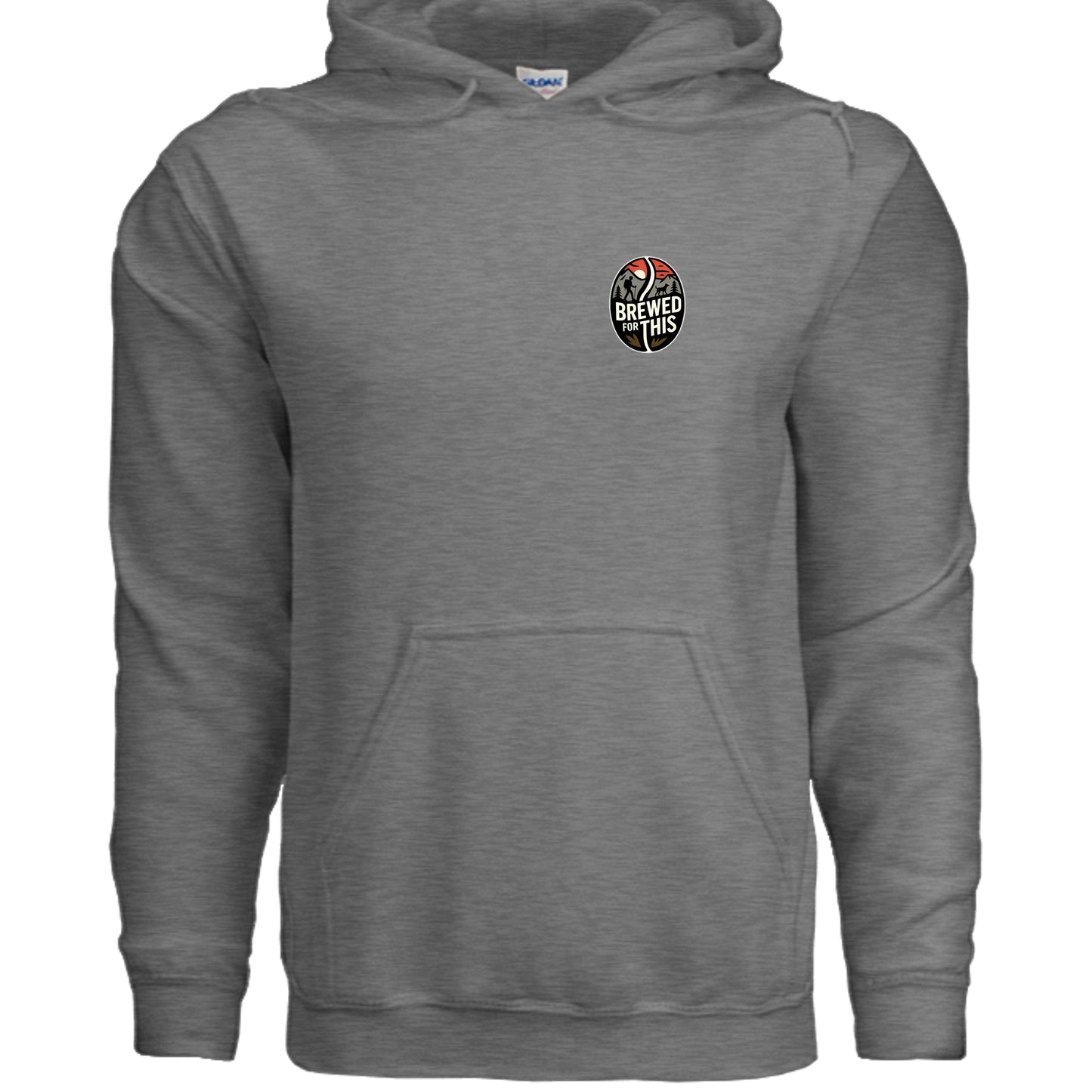 GRAPHITE HEATHER - G185 - FRONT