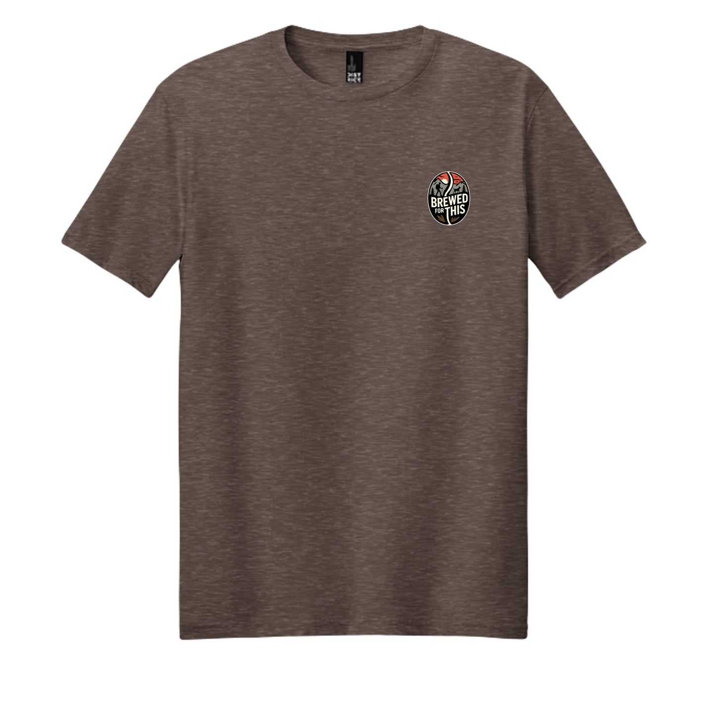 Heathered Brown - DM108 - FRONT
