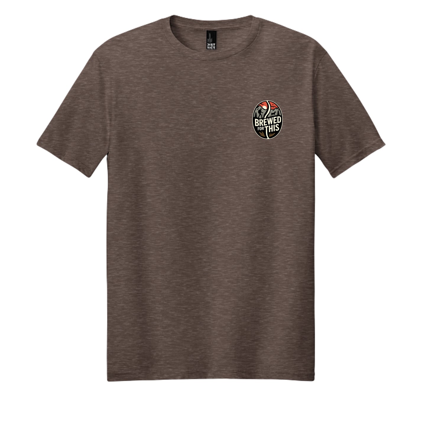 Heathered Brown - DM108 - FRONT