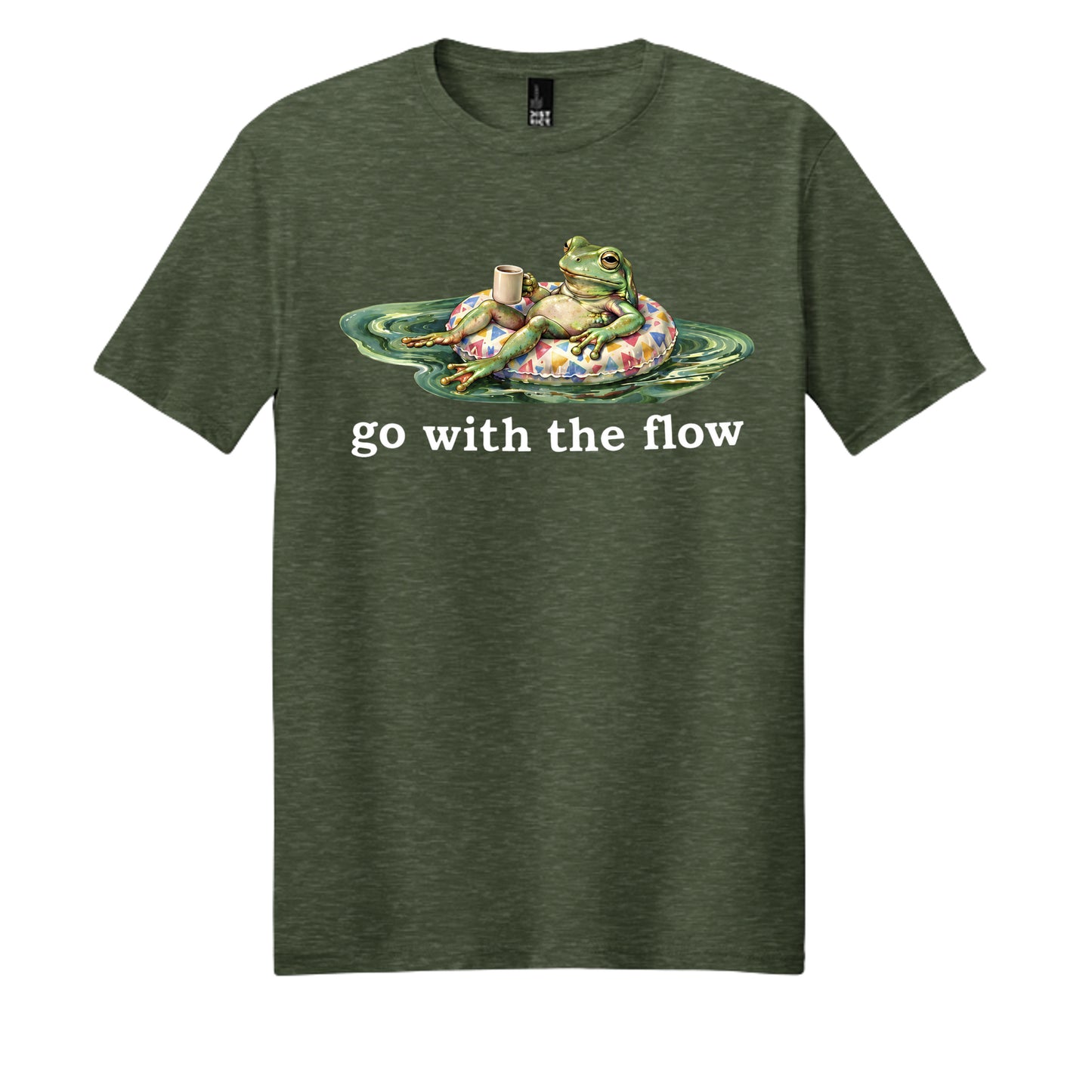 Heathered Forest Green - DM108 - FRONT