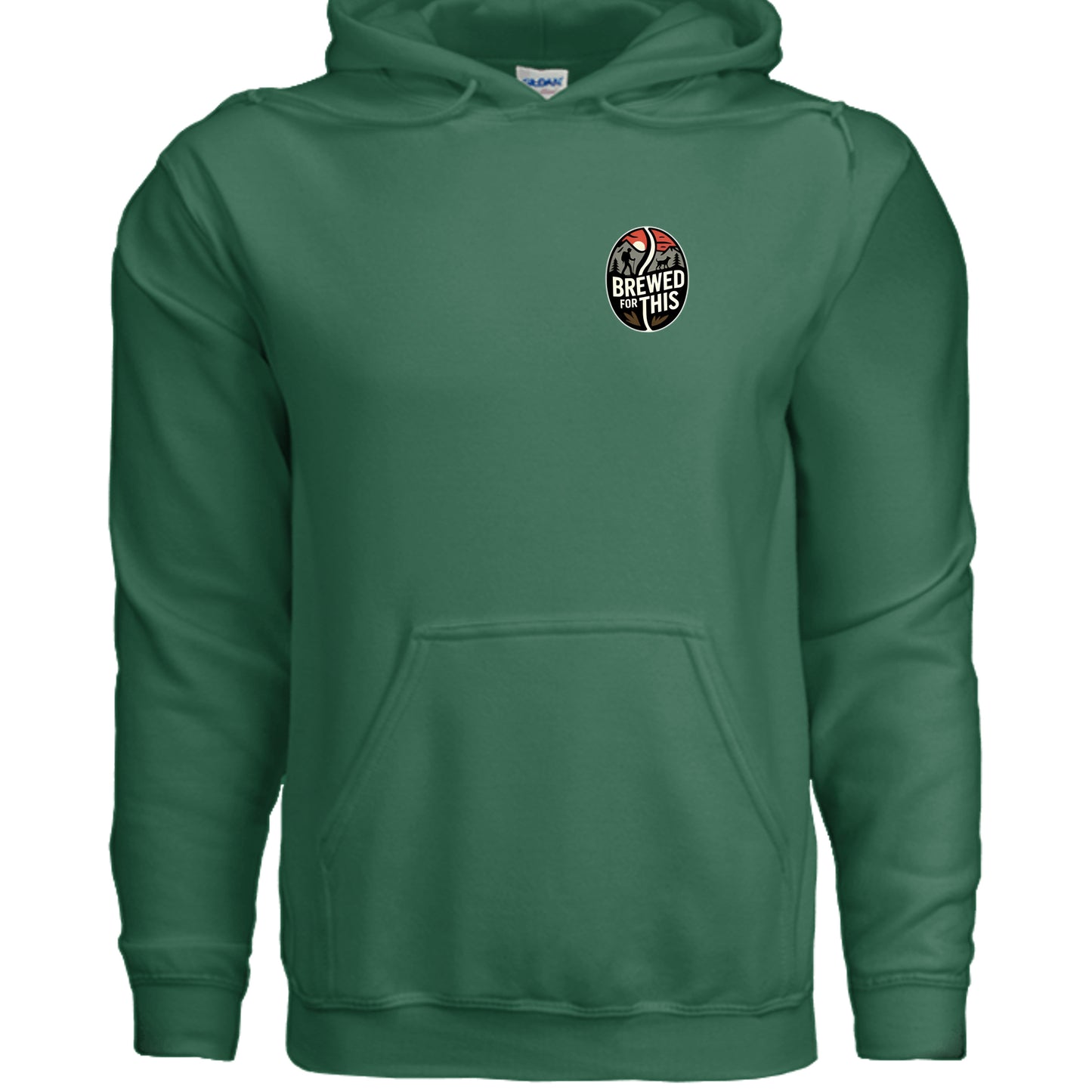 Fan Dark Green - G185 - FRONT