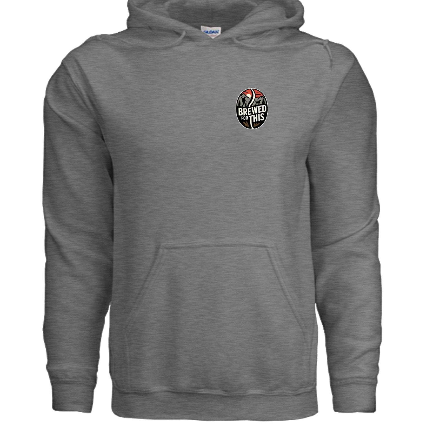 GRAPHITE HEATHER - G185 - FRONT