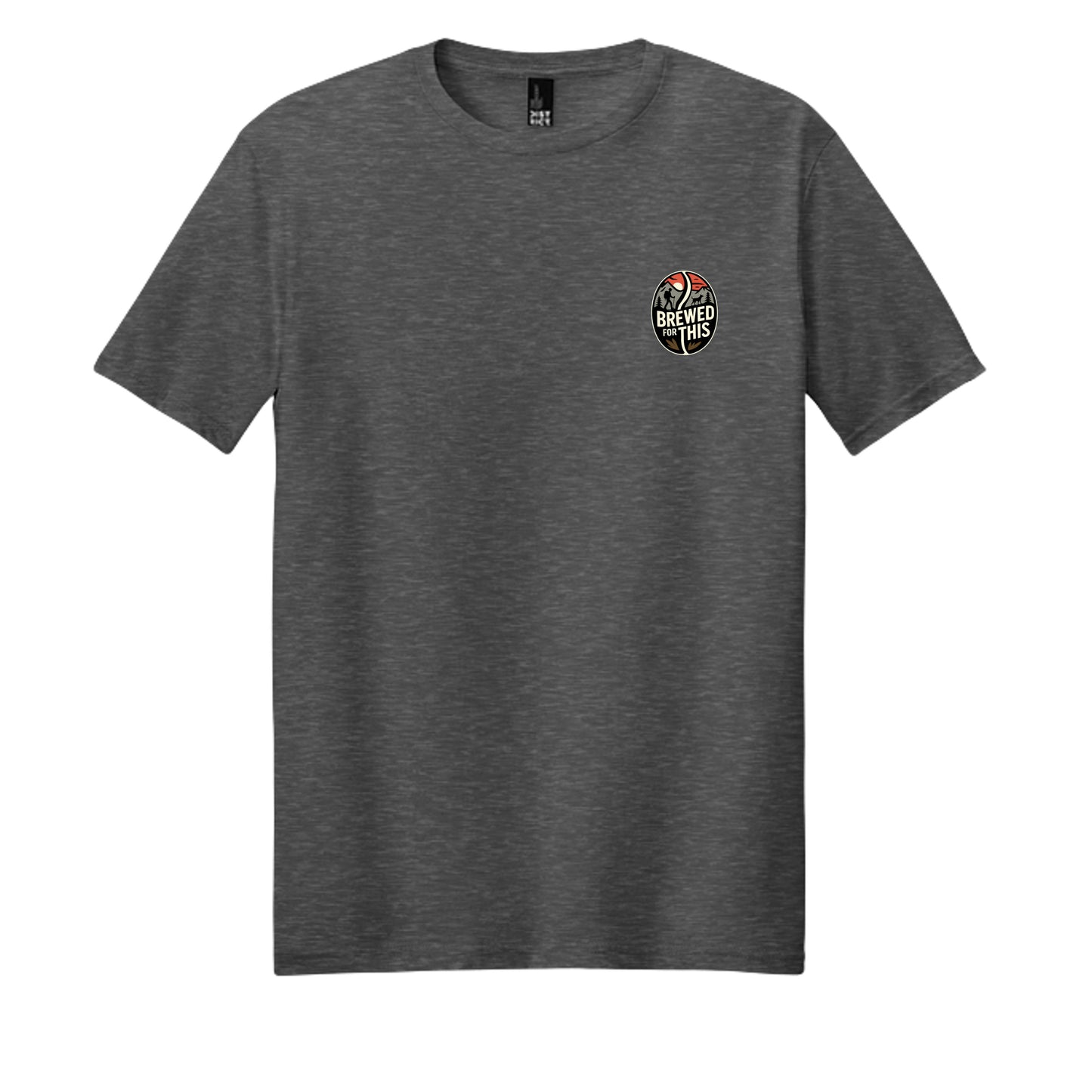 Heathered Charcoal - DM108 - FRONT