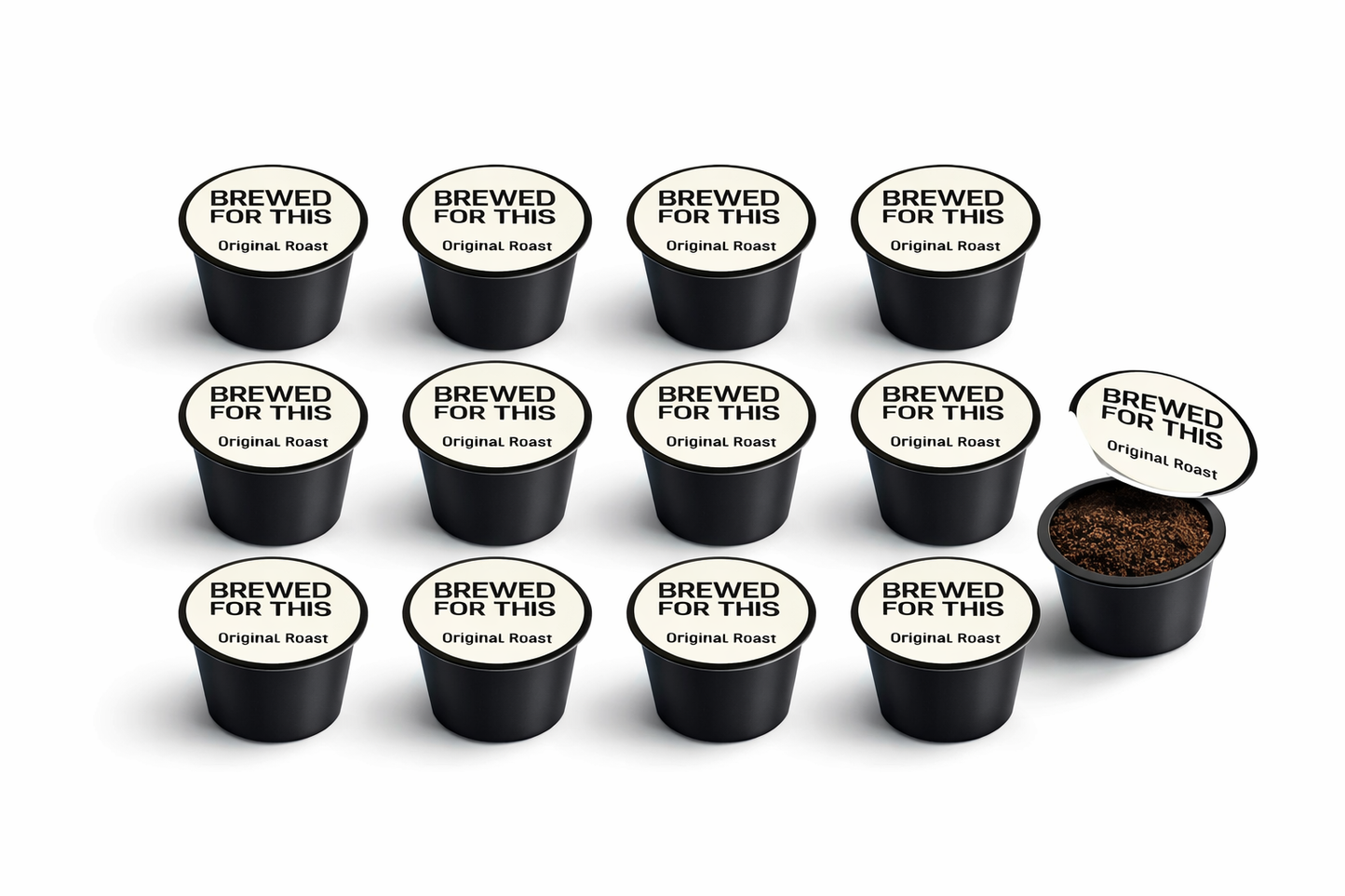 12 Pack Single Serve Coffee Capsules